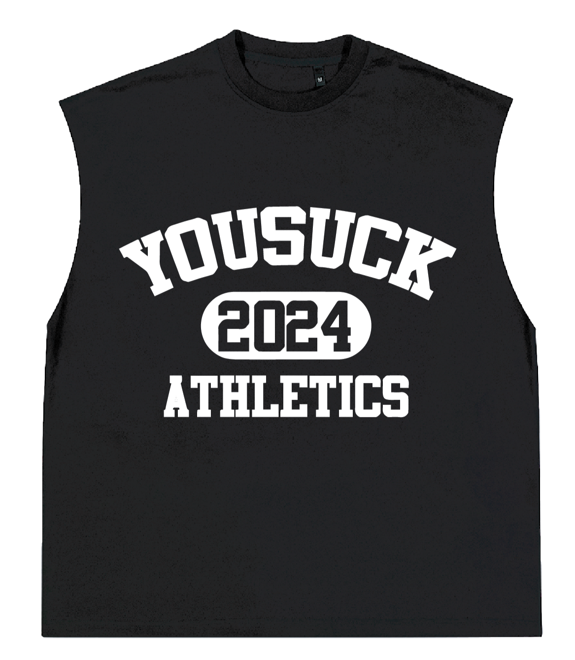 YOU SUCK ATH. SLEEVELESS TEE (2 COLORS)