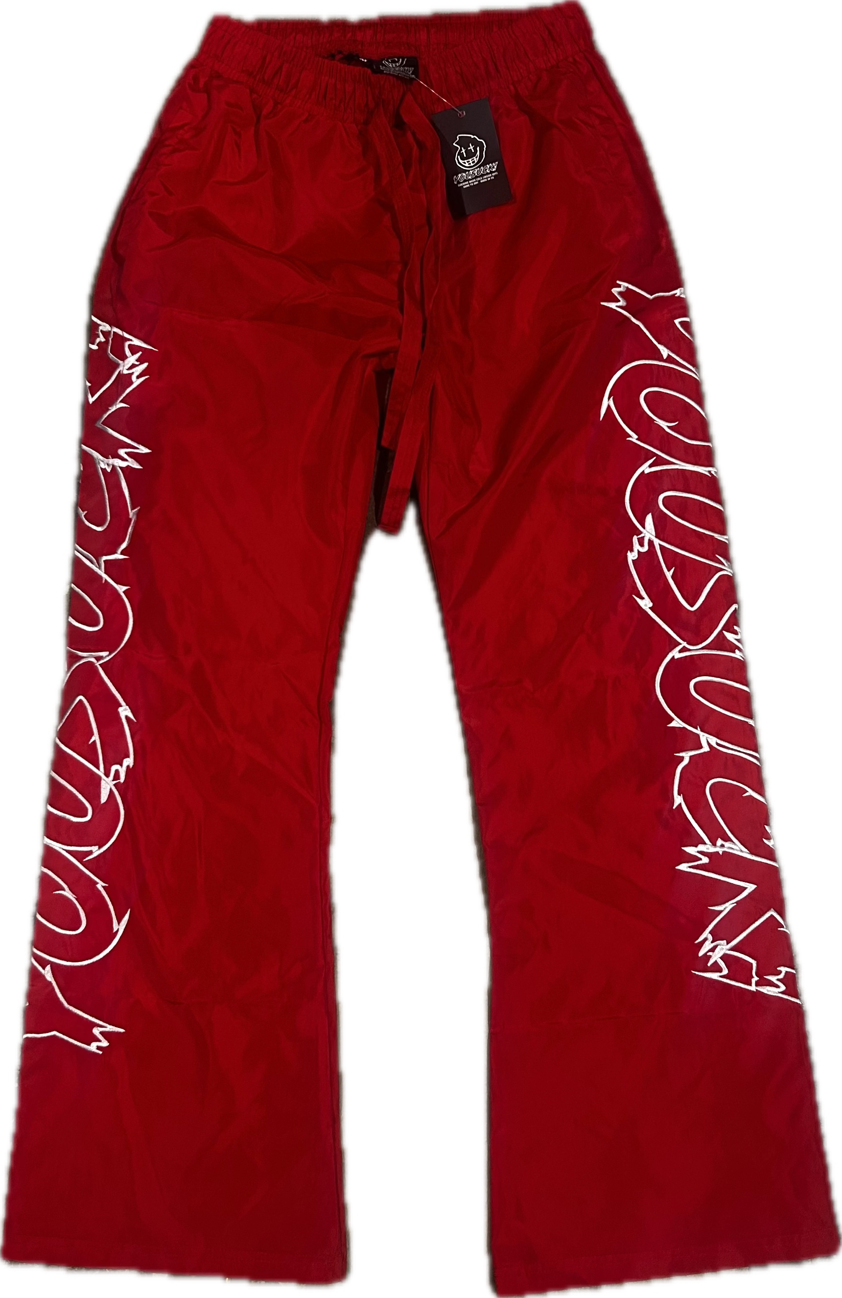 YS! RED NLYON PANTS