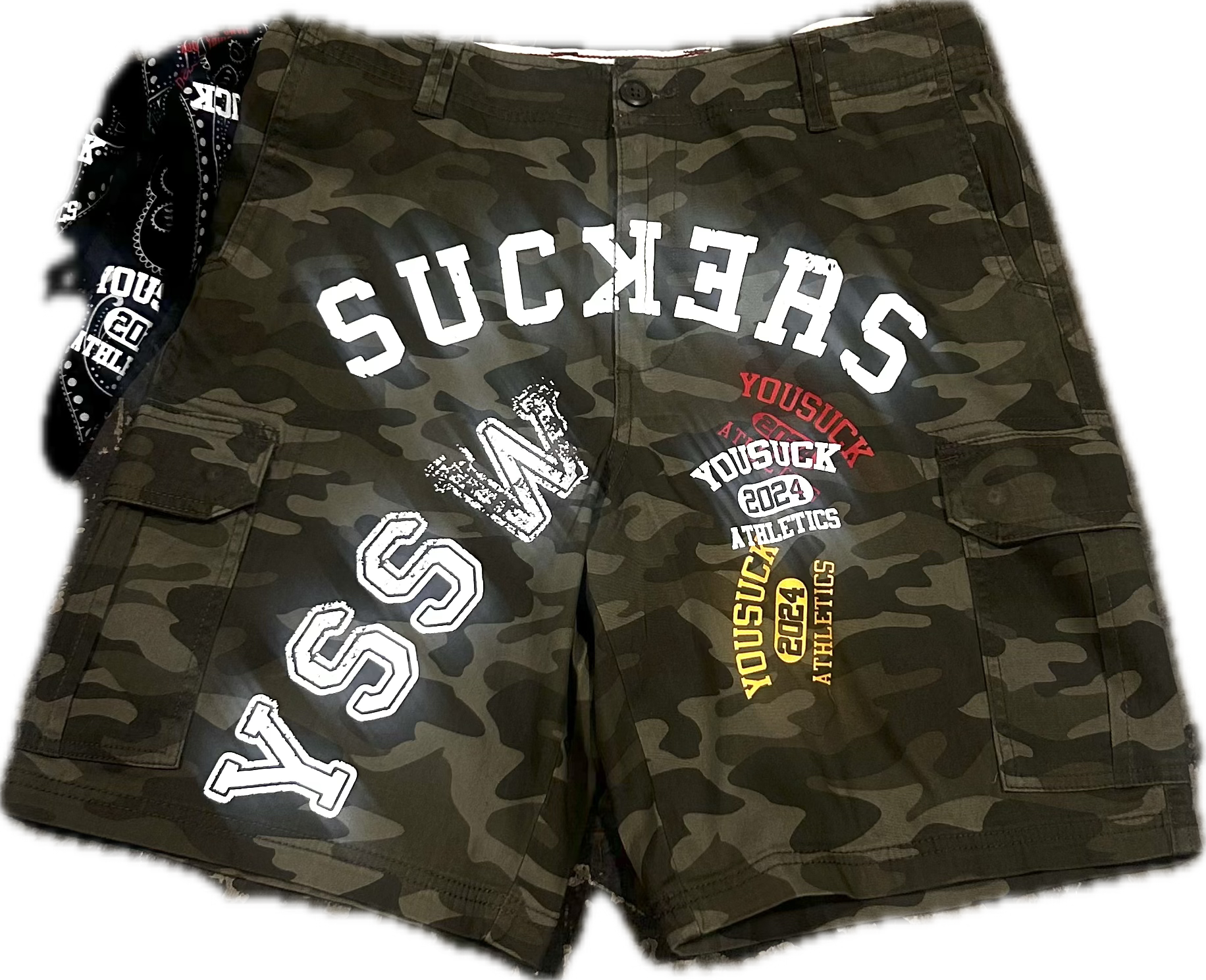 SUCKERS CAMO JORTS